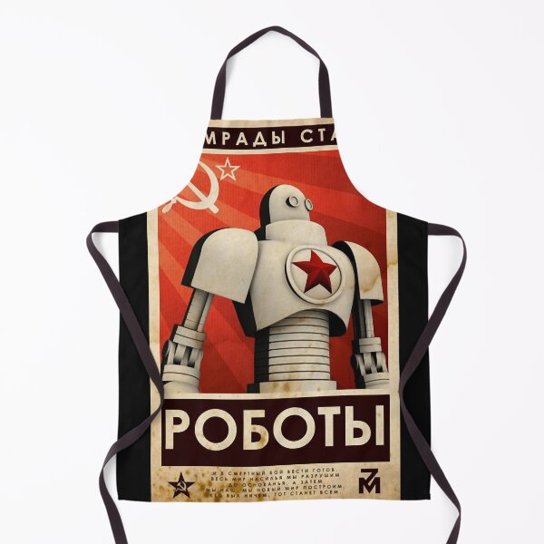 Item preview, Vintage Soviet Union Comrades of Steel CCCP Robot Poster USSR Propaganda Russia Classic T-Shirt.png designed and sold by johnsullinger.