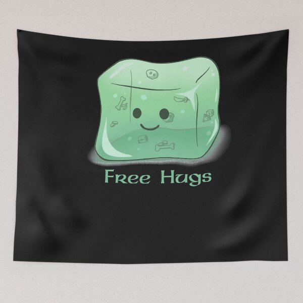 Item preview, Gelatinous Cube Free Hugs Classic T-Shirt designed and sold by samanthalopez4.