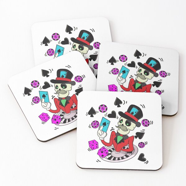 Item preview, Gambling T-ShirtPoker Playing Skull T-Shirt_ designed and sold by ScarletGemma.