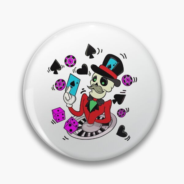 Item preview, Gambling T-ShirtPoker Playing Skull T-Shirt_ designed and sold by ScarletGemma.