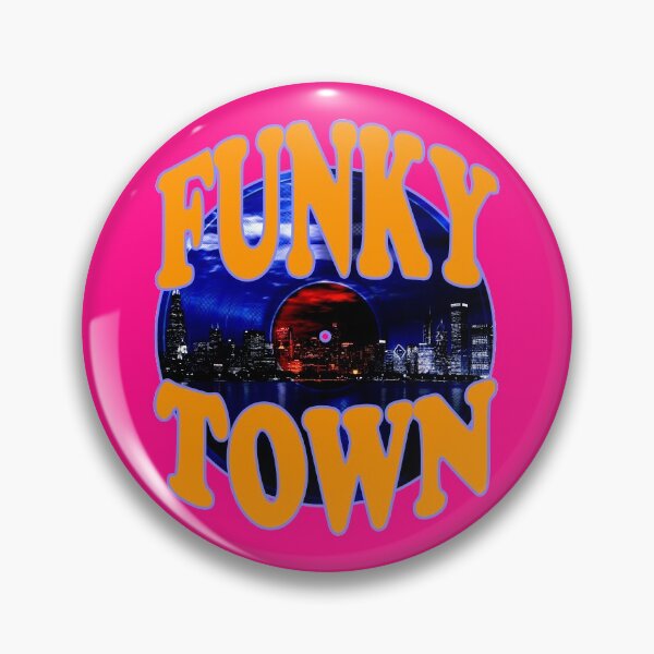 Item preview, Funky Town Arched Design, Vinyl Record, Chicago designed and sold by LthrDaddyBear.
