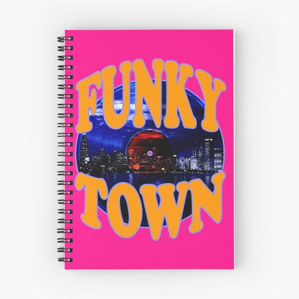 Item preview, Funky Town Arched Design, Vinyl Record, Chicago designed and sold by LthrDaddyBear.