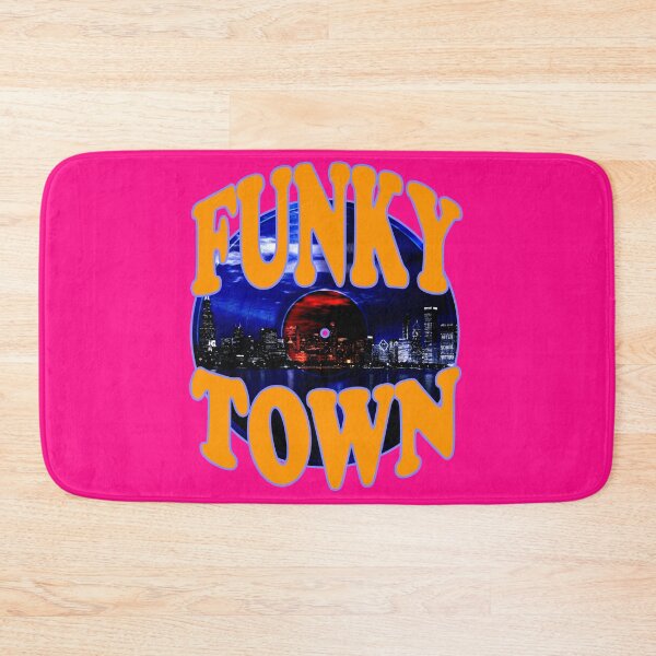 Item preview, Funky Town Arched Design, Vinyl Record, Chicago designed and sold by LthrDaddyBear.