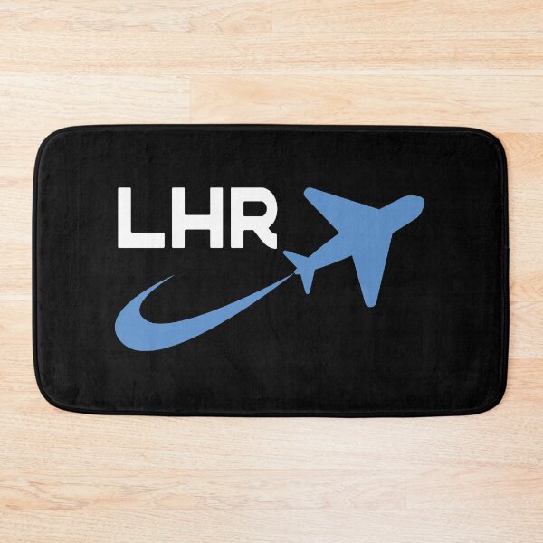 Item preview, LHR- London Heathrow Airport Code with airplane icon. Flying, travel and pilot souvenir. Travel geek keepsake. designed and sold by VFRZone.