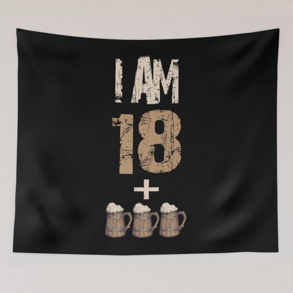 Item preview, I Am 21 T-ShirtI am 18+ T-Shirt_ designed and sold by ScarletGemma.