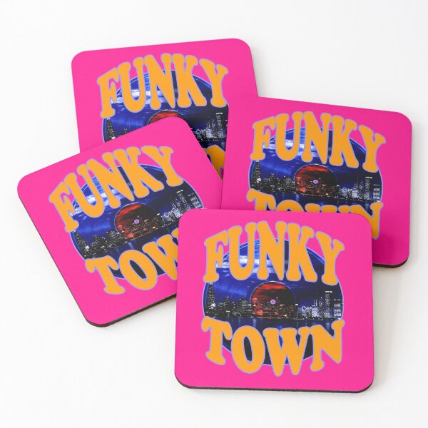 Item preview, Funky Town Arched Design, Vinyl Record, Chicago designed and sold by LthrDaddyBear.