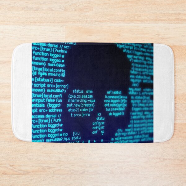 Item preview, Skull In Code Graphic Gift designed and sold by Kate Juergens.