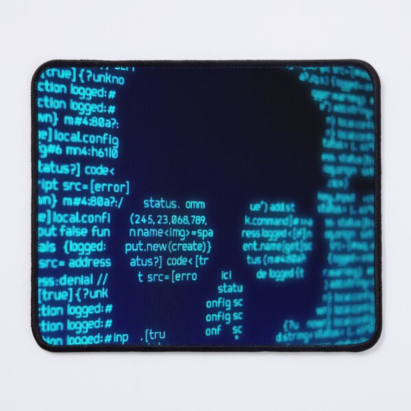 Item preview, Skull In Code Graphic Gift designed and sold by Kate Juergens.