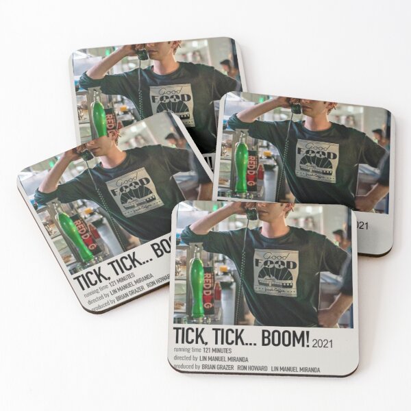 Item preview, Tick Tick Boom Minimalist Poster designed and sold by immixrl.
