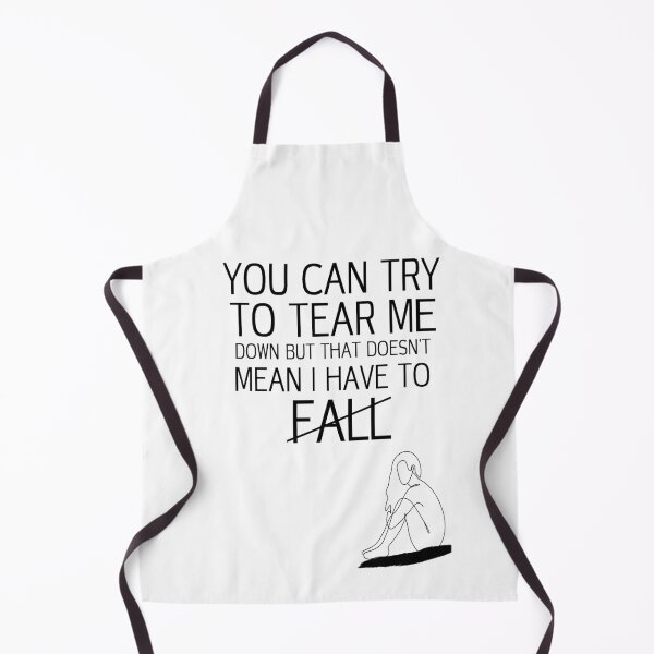 Item preview, I WON'T FALL designed and sold by DiscoVibes.