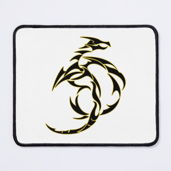 Item preview, Tribal dragon black and gold designed and sold by AmonRa16.