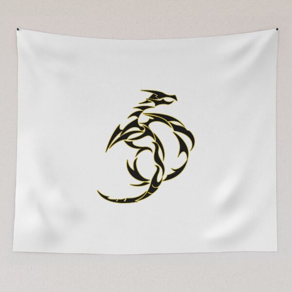 Item preview, Tribal dragon black and gold designed and sold by AmonRa16.