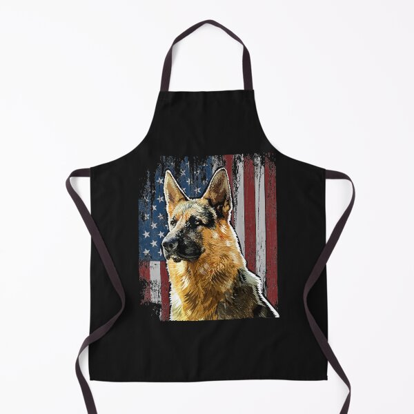 Item preview, Patriotic German Shepherd American Flag Dog Gift Men Women designed and sold by Lynette1241.