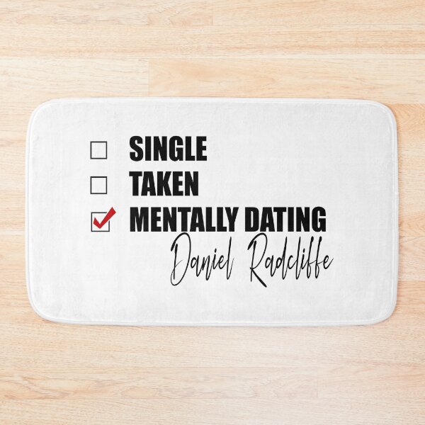 Item preview, Mentally Dating Daniel Radcliffe designed and sold by Bend-The-Trendd.