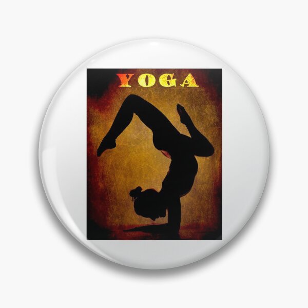 Item preview, Yoga Forearm Stand Brown Background designed and sold by SadSacDesigns.