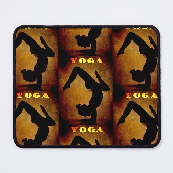 Item preview, Yoga Forearm Stand Brown Background designed and sold by SadSacDesigns.