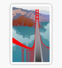 Golden Gate Bridge - San Francisco Sticker