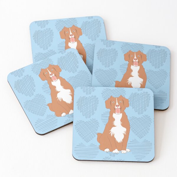 Item preview, Love Nova Scotia Duck Tolling Retriever Toller 1 designed and sold by Lulupainting.