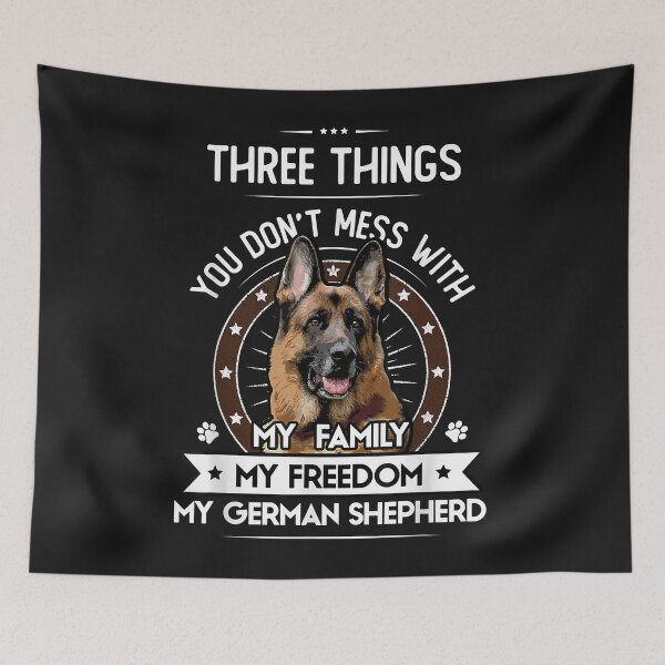 Item preview, Three Things You Don't Mess With - German Shepherd Gift designed and sold by Lynette1241.