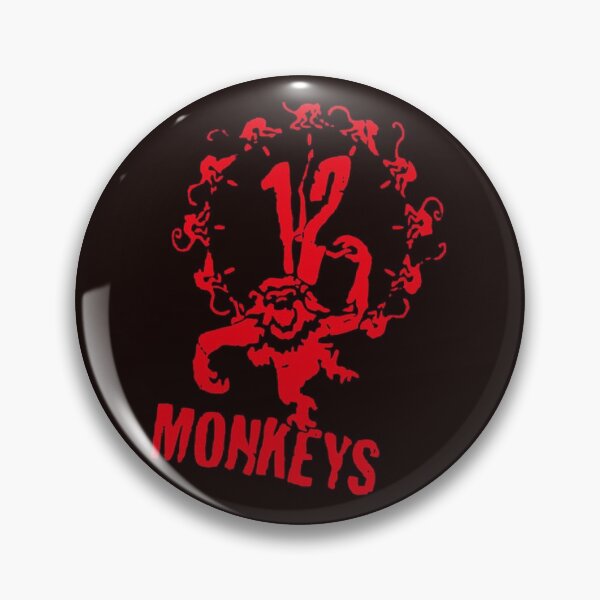 Item preview, Army Of 12 Monkeys Sticker designed and sold by TobiasWeimper.