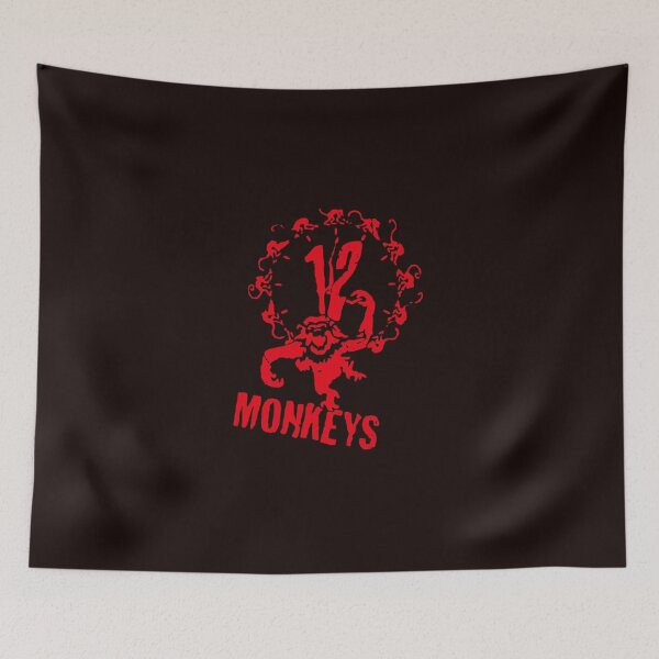 Item preview, Army Of 12 Monkeys Sticker designed and sold by TobiasWeimper.