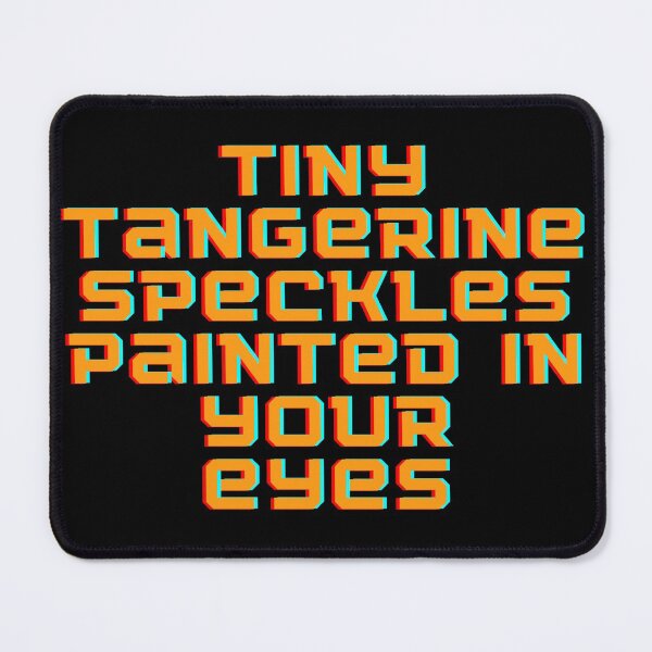 Item preview, tiny tangerine speckles painted in your eyes designed and sold by ouiouiitslucyb1.