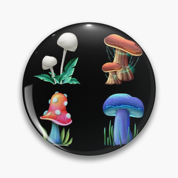 Item preview, Cute Kawaii Fly Agaric - MASHROOM designed and sold by art-and-sticker.