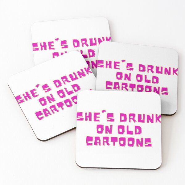 Item preview, she's drunk on old cartoons designed and sold by ouiouiitslucyb1.