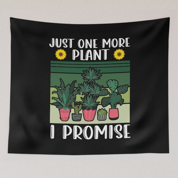 Item preview, Just One More Plant I Promise Vintage Funny Succulent Gardening designed and sold by Fleyshop.