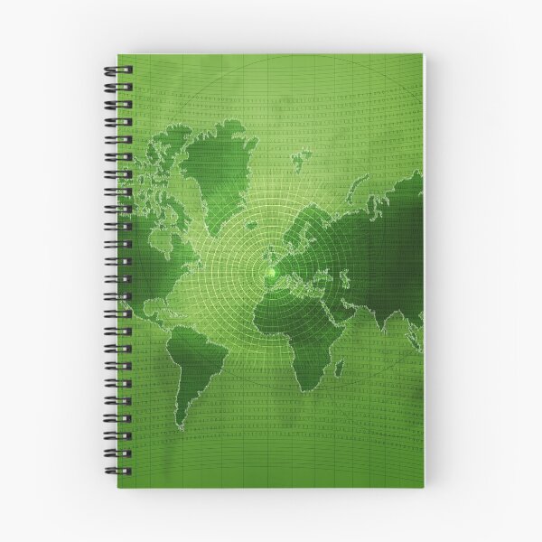 Item preview, Map Of World - Green designed and sold by 99hamiltonl.