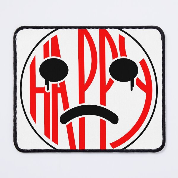 Item preview, Happy fake crying light red tshirt designed and sold by Reang.