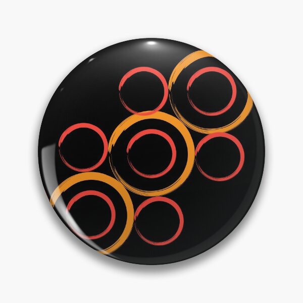 Item preview, Circular Brushstrokes Minimalist Pattern designed and sold by ckylin.