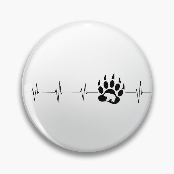 Item preview, Heart line with bear paw designed and sold by JanaDesign21.