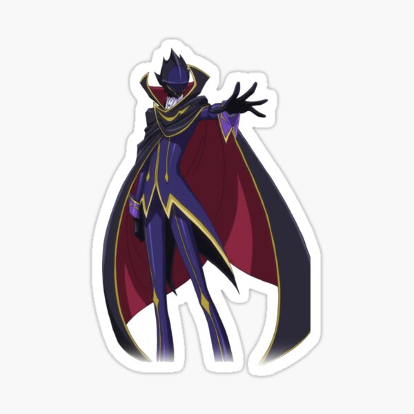 🎭 Lelouch Lamperouge Bust Sticker