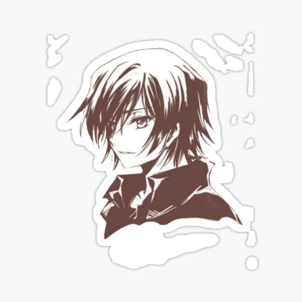 🎭 Lelouch Lamperouge Bust Sticker