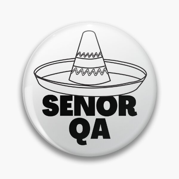Item preview, Senor QA Sticker designed and sold by trendingatees.