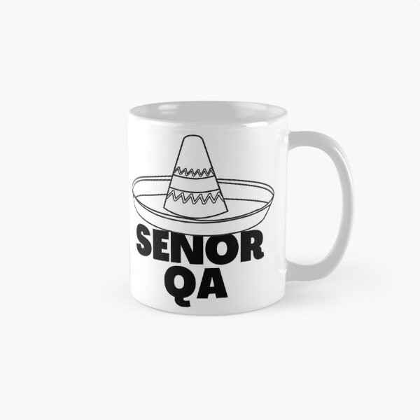Item preview, Senor QA Sticker designed and sold by trendingatees.
