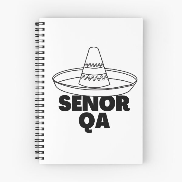 Item preview, Senor QA Sticker designed and sold by trendingatees.