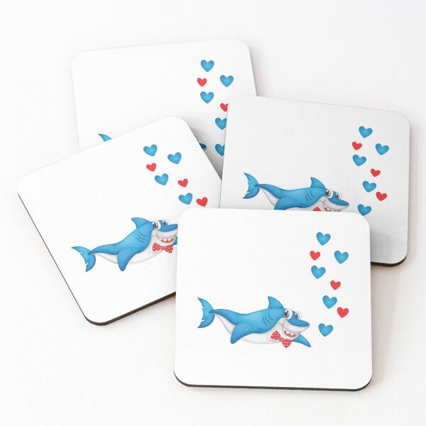 Item preview, Funny Cool Boy Valentine's Day Outfit ,Simple Shark Design For Shark Lovers. designed and sold by pedrored369.