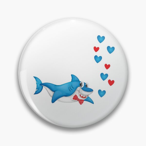 Item preview, Funny Cool Boy Valentine's Day Outfit ,Simple Shark Design For Shark Lovers. designed and sold by pedrored369.