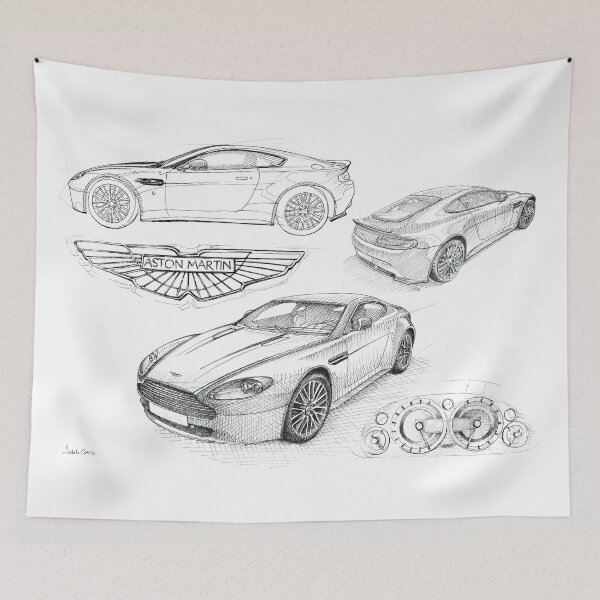Item preview, Vantage V8 car from 2012! designed and sold by isabelle cornu.