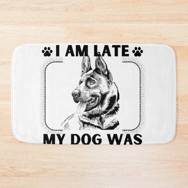 Item preview, Sorry I Am Late My Dog Was Sitting On Me (Dog Lover Gift) designed and sold by i-longmanshop.