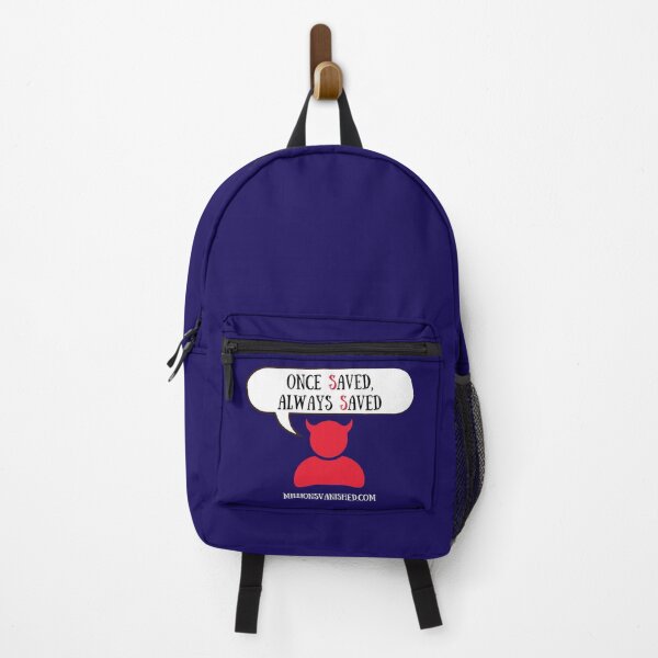 Satan Says, "OSAS" - Christian Backpack