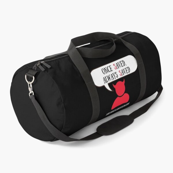 Satan Says, "OSAS" - Christian Duffle Bag