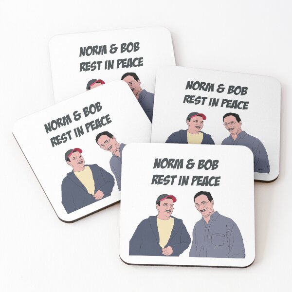 Item preview, Norm and Bob - Rest In Peace Legends designed and sold by danielmwright.