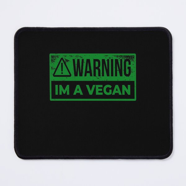 Item preview, Green Healthy Vegetable Proud Vegetarian Warning I'm Vegan designed and sold by fantasyy.