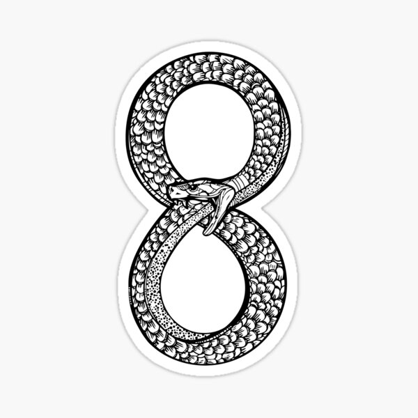 Item preview, Ouroboros 1 Black designed and sold by createdezign.