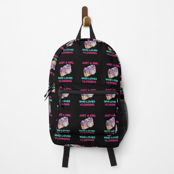 Item preview, Just a Girl who loves Vlogging designed and sold by Sunset-1.