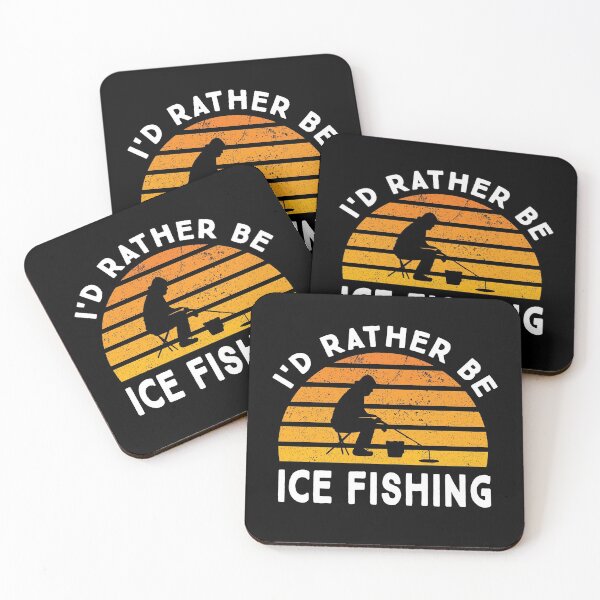 Item preview, I'd Rather Be Ice Fishing designed and sold by ZiesMerch.