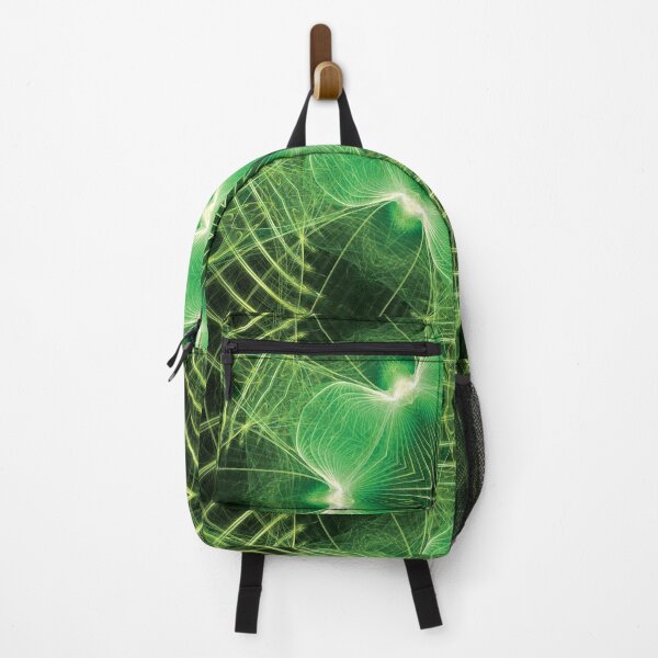 Item preview, Green radiant fractal waves designed and sold by effervescence.